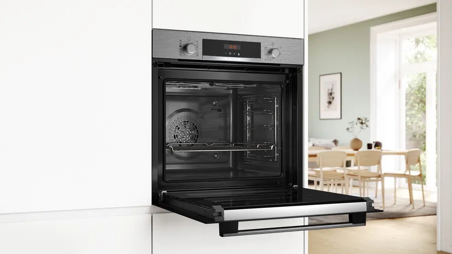 Bosch Series 4 Built-in Oven With Steam Function Stainless Steel | HQA574BS3B