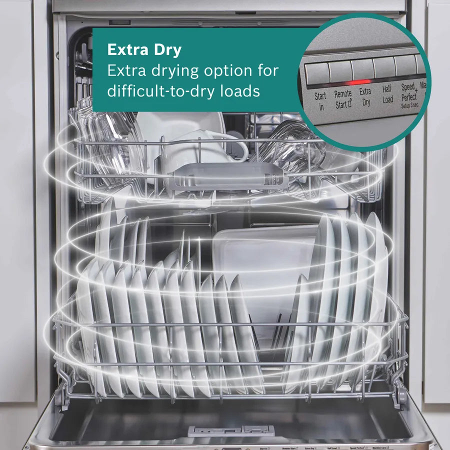 Bosch Series 2 Freestanding Dishwasher 60cm Silver Inox | SMS2HVI67G