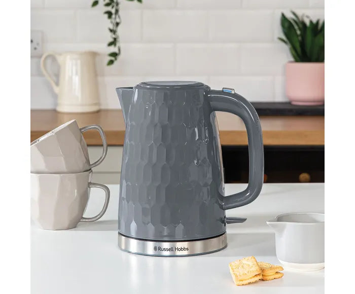 Russell Hobbs Honeycomb Jug Kettle Grey | 26053