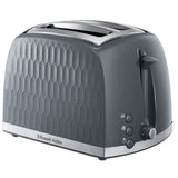 Russell Hobbs Honeycomb 2 Slice Toaster Grey | 26063 thumbnail 1