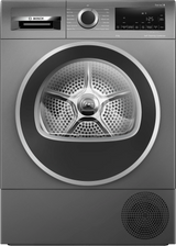 Bosch Series 6 9kg Heat Pump Tumble Dryer Iron Grey | WQG245R1GB thumbnail 1