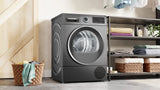 Bosch Series 6 9kg Heat Pump Tumble Dryer Iron Grey | WQG245R1GB thumbnail 2