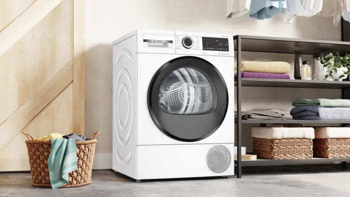 Bosch Series 6 9KG Heat Pump Tumble Dryer White | WQG24500GB