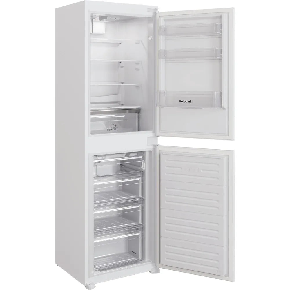Hotpoint No Frost 50/50 Integrated Fridge Freezer White | HBC18 5050 F2