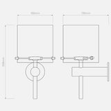 Arezzo bathroom Wall light-1049001 thumbnail 7