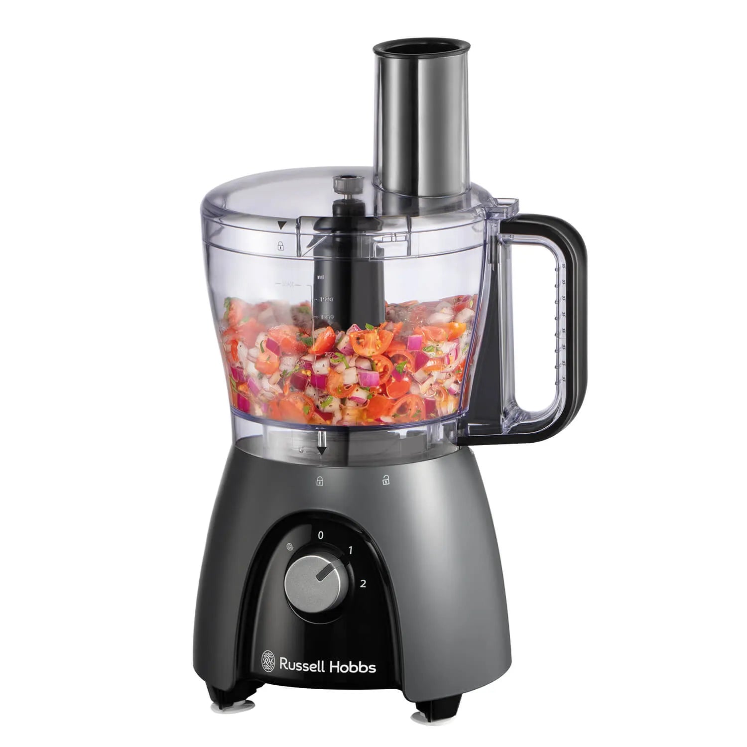Russell Hobbs Desire Food Processor Matte Charcoal | 27111
