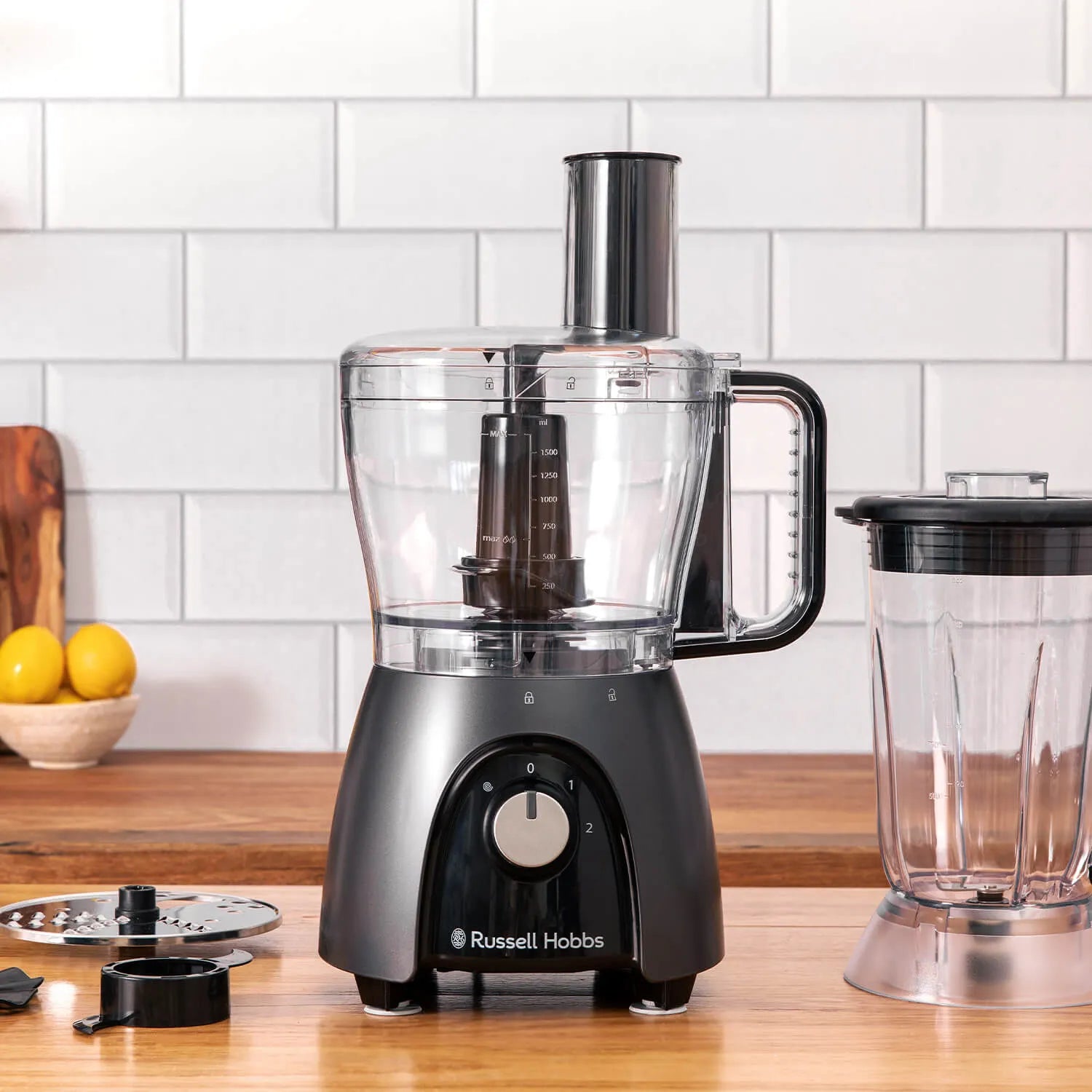 Russell Hobbs Desire Food Processor Matte Charcoal | 27111