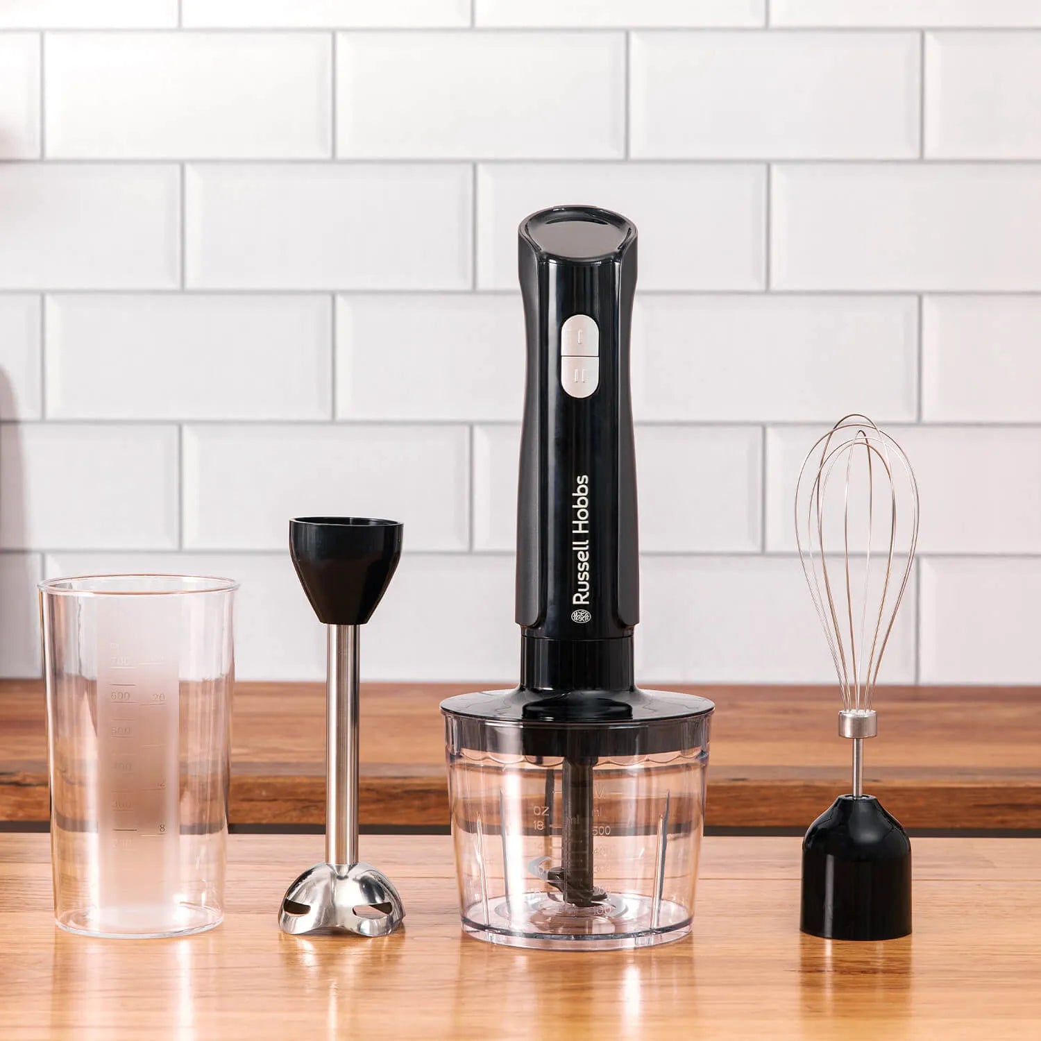 Russell Hobbs Desire Matte 3 in 1 Hand Blender Black | 27141