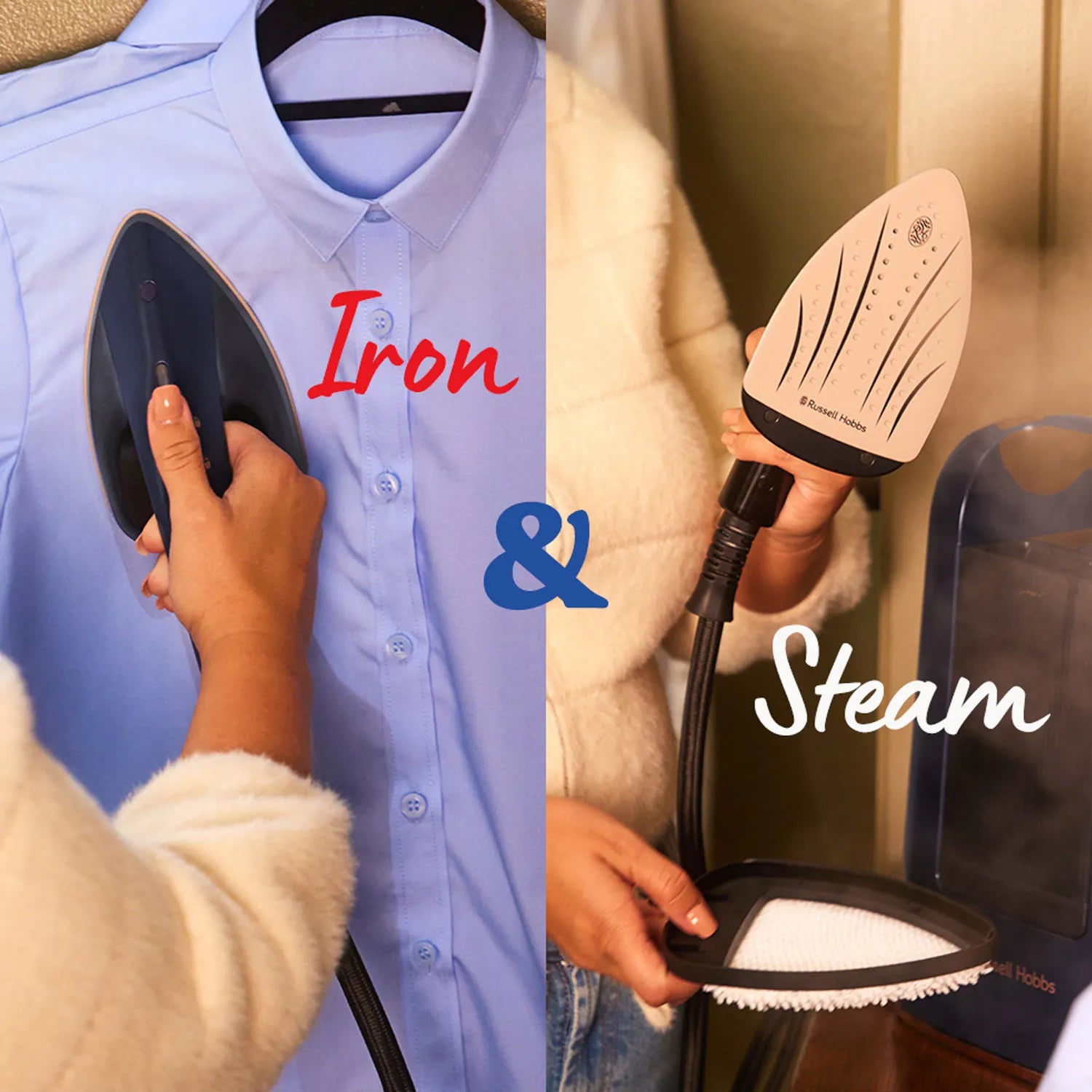 Russell Hobbs Steam Genie Maestro 2-in-1 Handheld Steamer | 27600