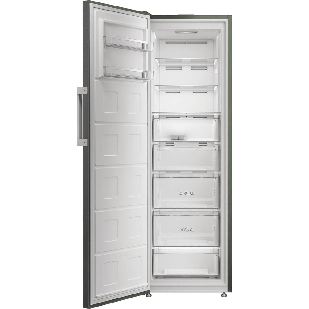 Hotpoint Frost Free Tall Freezer Dark Inox | HPMFF6312XBR4UK