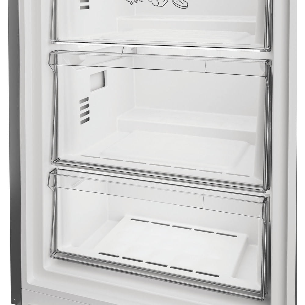 Hotpoint Frost Free Tall Freezer Dark Inox | HPMFF6312XBR4UK