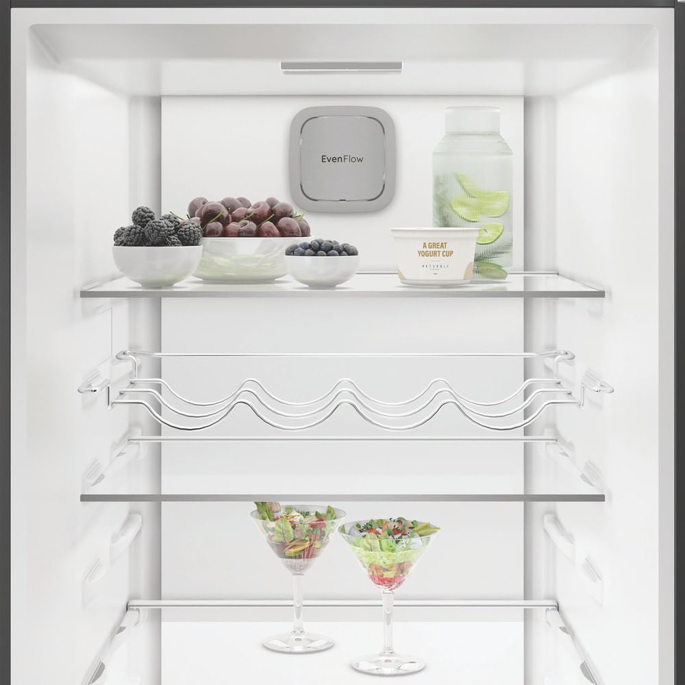 Hotpoint Frost Free Tall Larder Fridge H185.3cm x W59.5cm Dark Inox | HPMLF6442XBR4UK