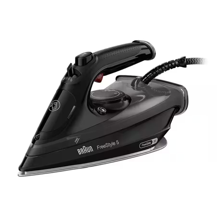 Braun TexStyle 5 Steam Iron with FreeGlide Black | SI5008BK
