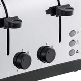Russell Hobbs Stainless Steel 4 Slice Toaster Black | 28360 thumbnail 5