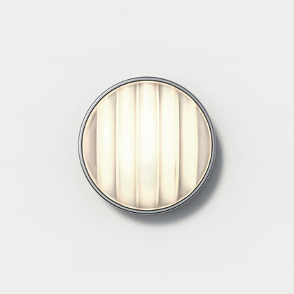 Astro Montreal Round 220 Brushed Stainless Steel Outdoor Light-1032011