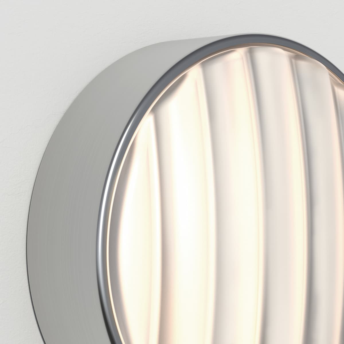 Astro Montreal Round 220 Brushed Stainless Steel Outdoor Light-1032011