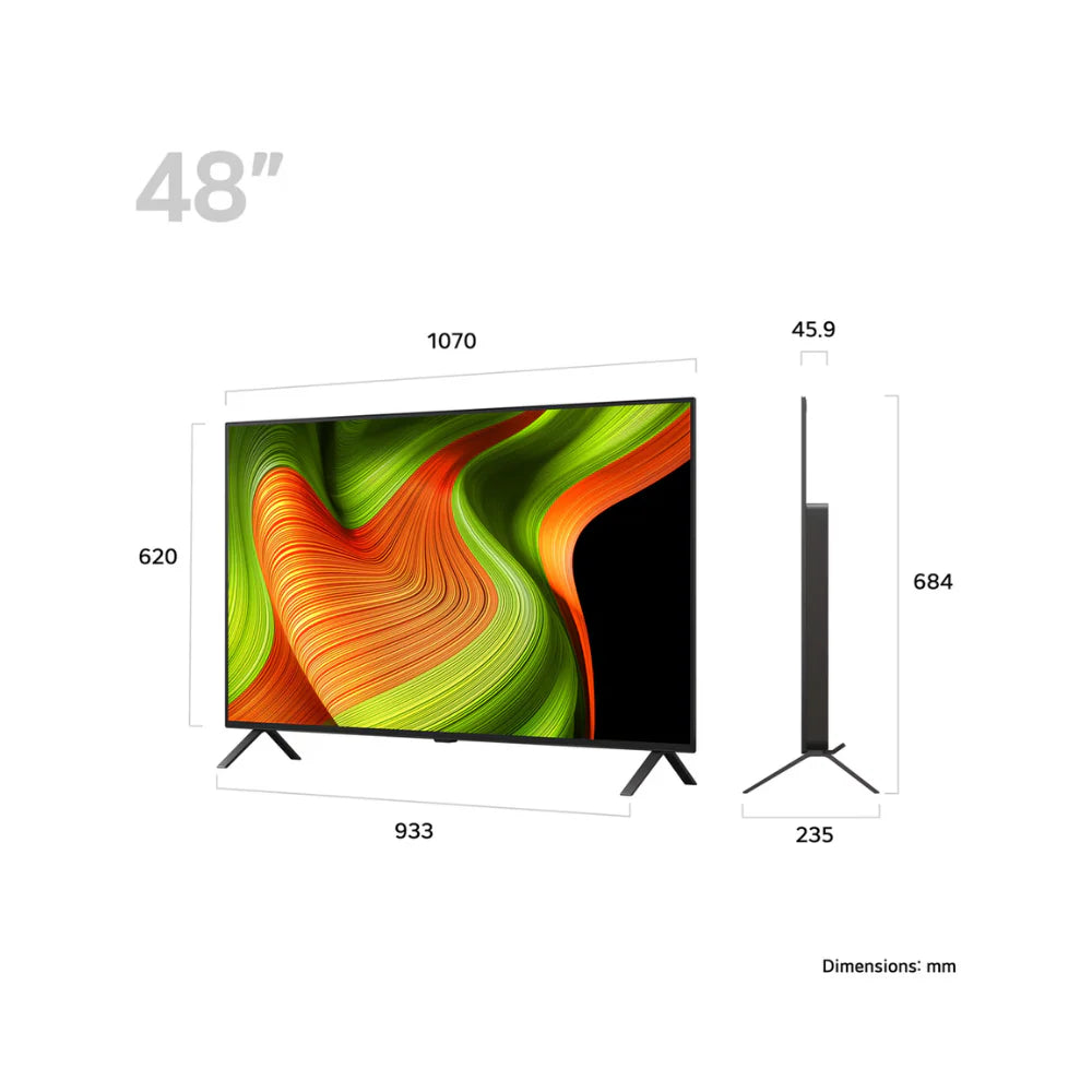 LG 48" OLED AI B5 4K Smart TV (2025) | OLED48B56LA.AEK