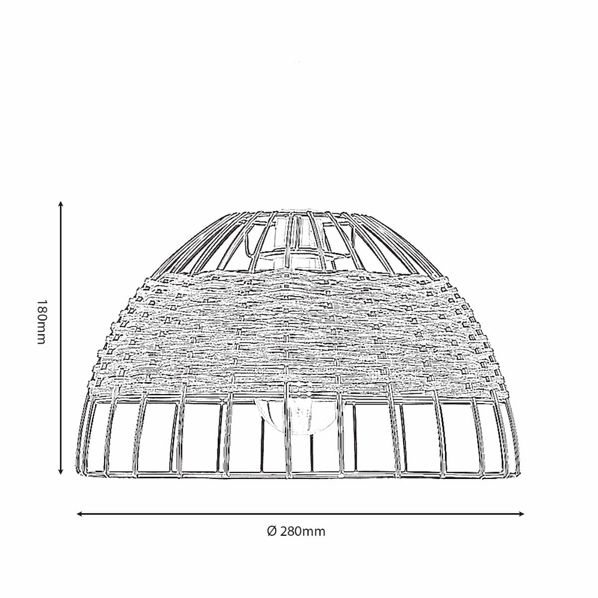 Belfort Small Non Electric Shade: 3029 NE SM