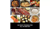 Ninja Foodi Possible Cooker 8-in-1 Slow Cooker Sea Salt Grey | MC1001UK thumbnail 8