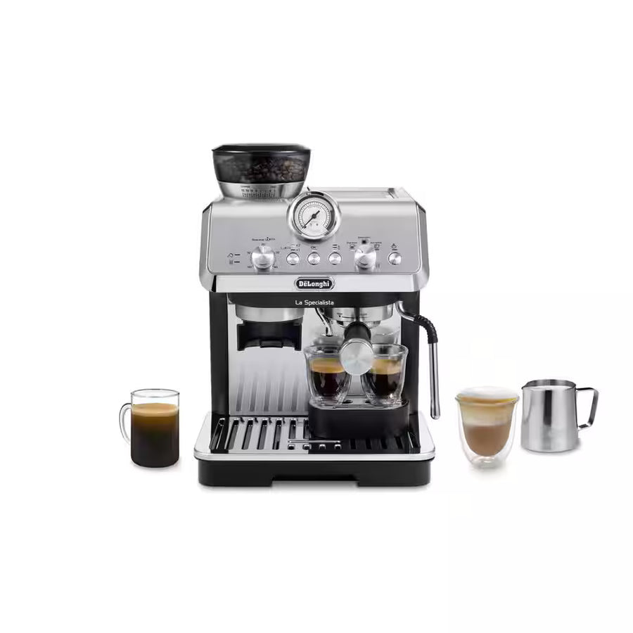 DeLonghi La Specialista Arte Manual Espresso Maker Metal Black | EC9155.MB