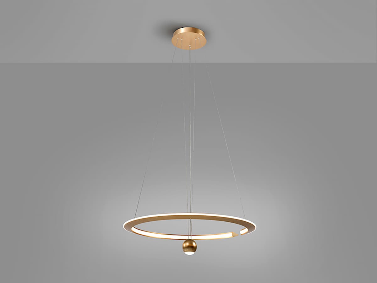 SCHULLER ORANE - GOLD PENDENT LED- 365796