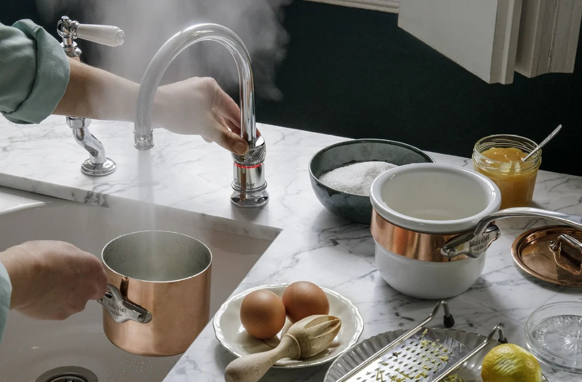 Quooker PRO Fusion Round Chrome Hot Water Tap Polished Chrome | 3FRCHR