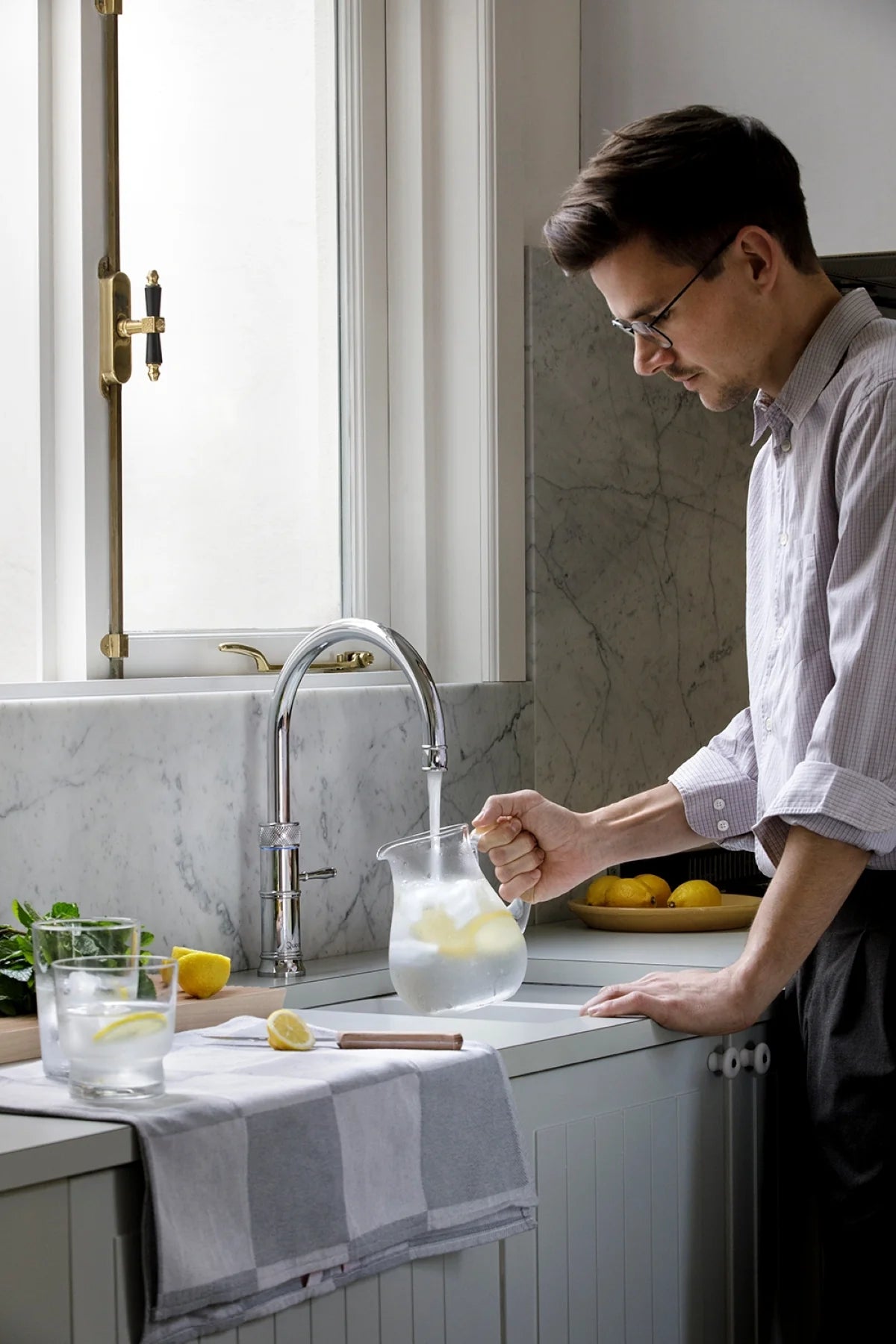 Quooker PRO Fusion Round Chrome Hot Water Tap Polished Chrome | 3FRCHR
