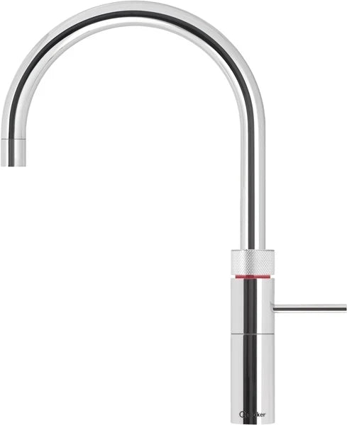 Quooker PRO Fusion Round Chrome Hot Water Tap Polished Chrome | 3FRCHR