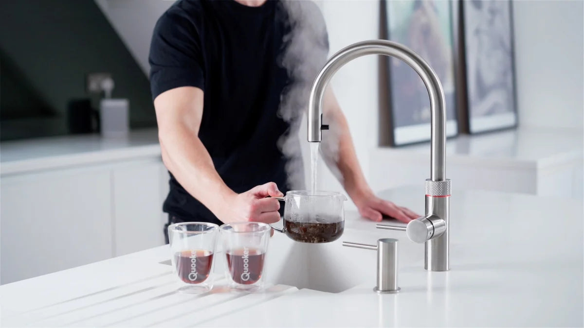 Quooker Flex 3-in-1 Boiling Water Tap Stainless Steel | 3XRVS