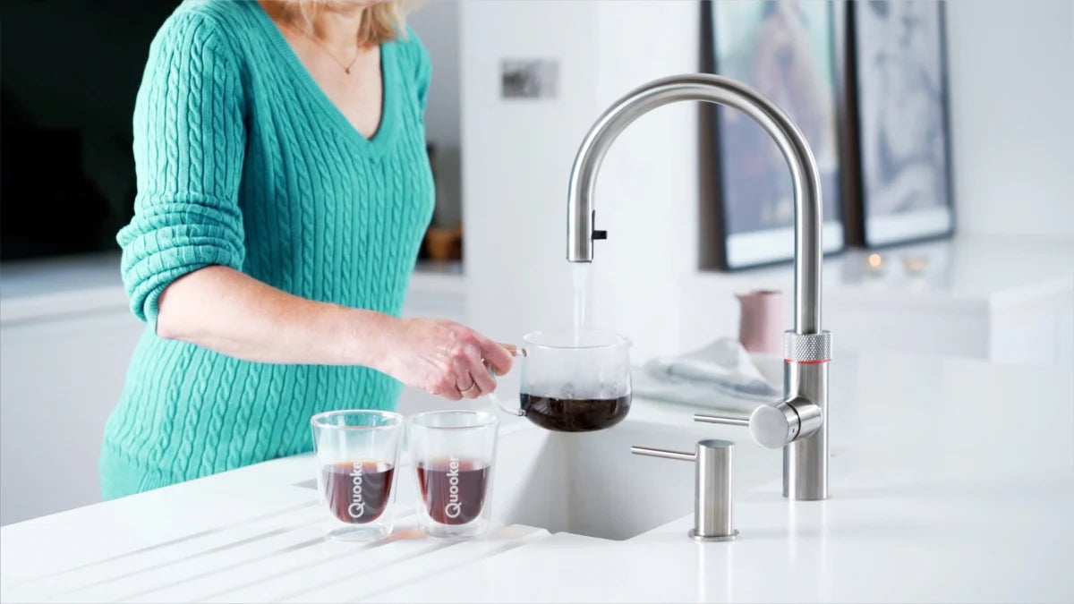 Quooker Flex 3-in-1 Boiling Water Tap Stainless Steel | 3XRVS