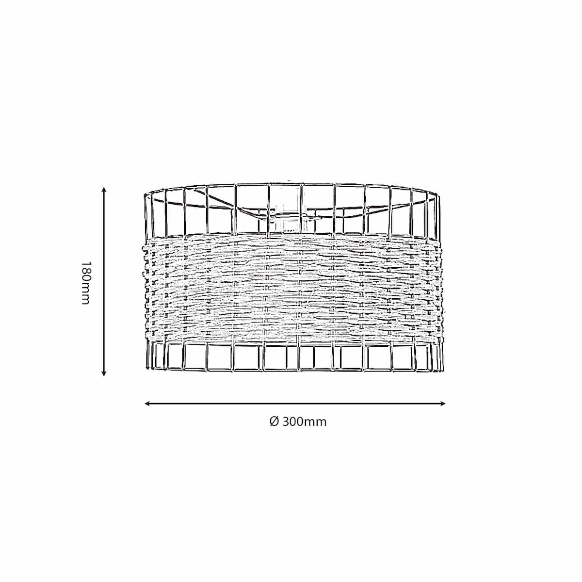 Belfort Small Non Electric Drum Shade: 4030 NE SM