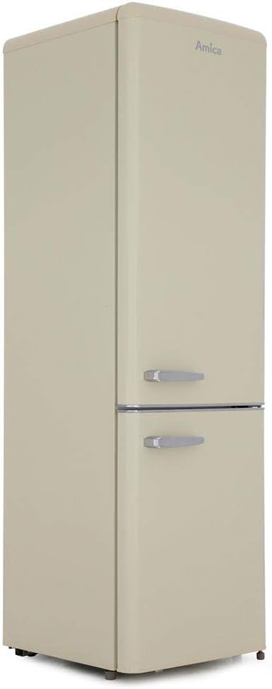 Amica 55cm 60/40 Retro Style Fridge Freezer Cream | FKR29653C