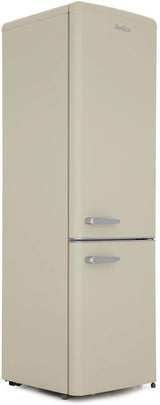 Amica 55cm 60/40 Retro Style Fridge Freezer Cream | FKR29653C thumbnail 2