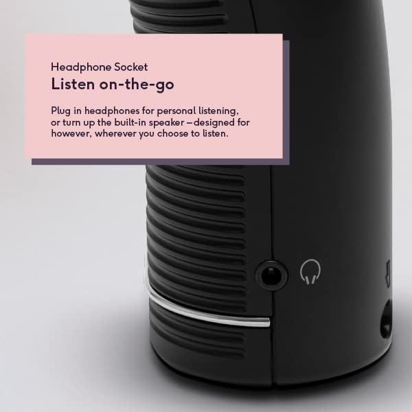 Roberts DAB/FM Portable Digital Radio Black | Play10
