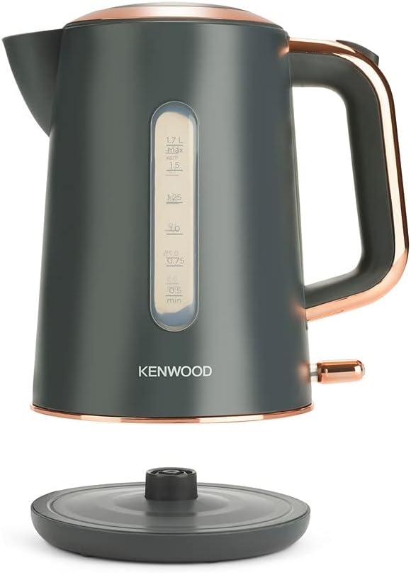 Kenwood Abbey Lux Grey & Rose Gold Kettle | ZJP05.C0DG