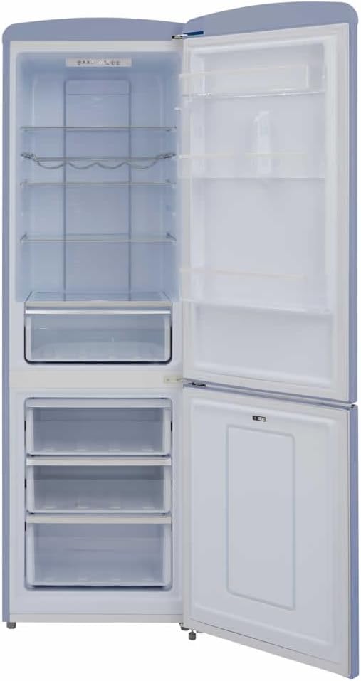 CDA Retro 60cm freestanding 60/40 fridge freezer l FlorenceSeaHolly