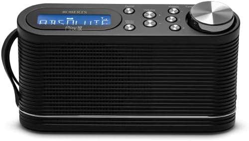 Roberts DAB/FM Portable Digital Radio Black | Play10