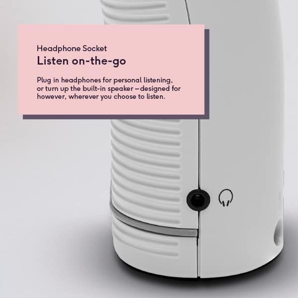 Roberts DAB/FM Portable Digital Radio White | PLAY10WH