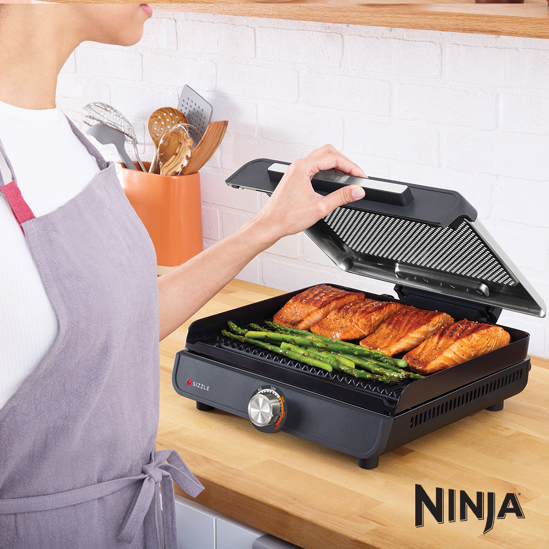 Ninja Sizzle Indoor Grill & Flat Plate | GR101UK