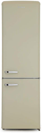 Amica 55cm 60/40 Retro Style Fridge Freezer Cream | FKR29653C thumbnail 1