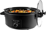 Russell Hobbs 7L Matte Black Slow Cooker Black | 27720 thumbnail 2