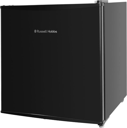 Russell Hobbs Mini Fridge 43 Litre Table Top Fridge with Ice Box Black | RHTTF0E1B