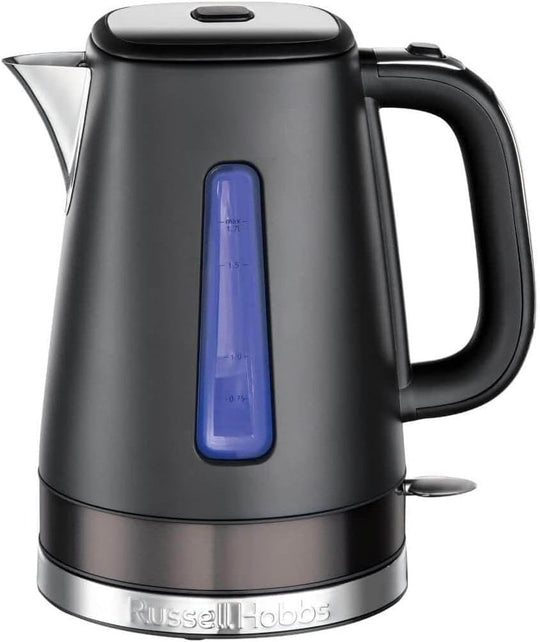 Russell Hobbs 1.7L Quiet Boil Kettle Matte Black | 26140