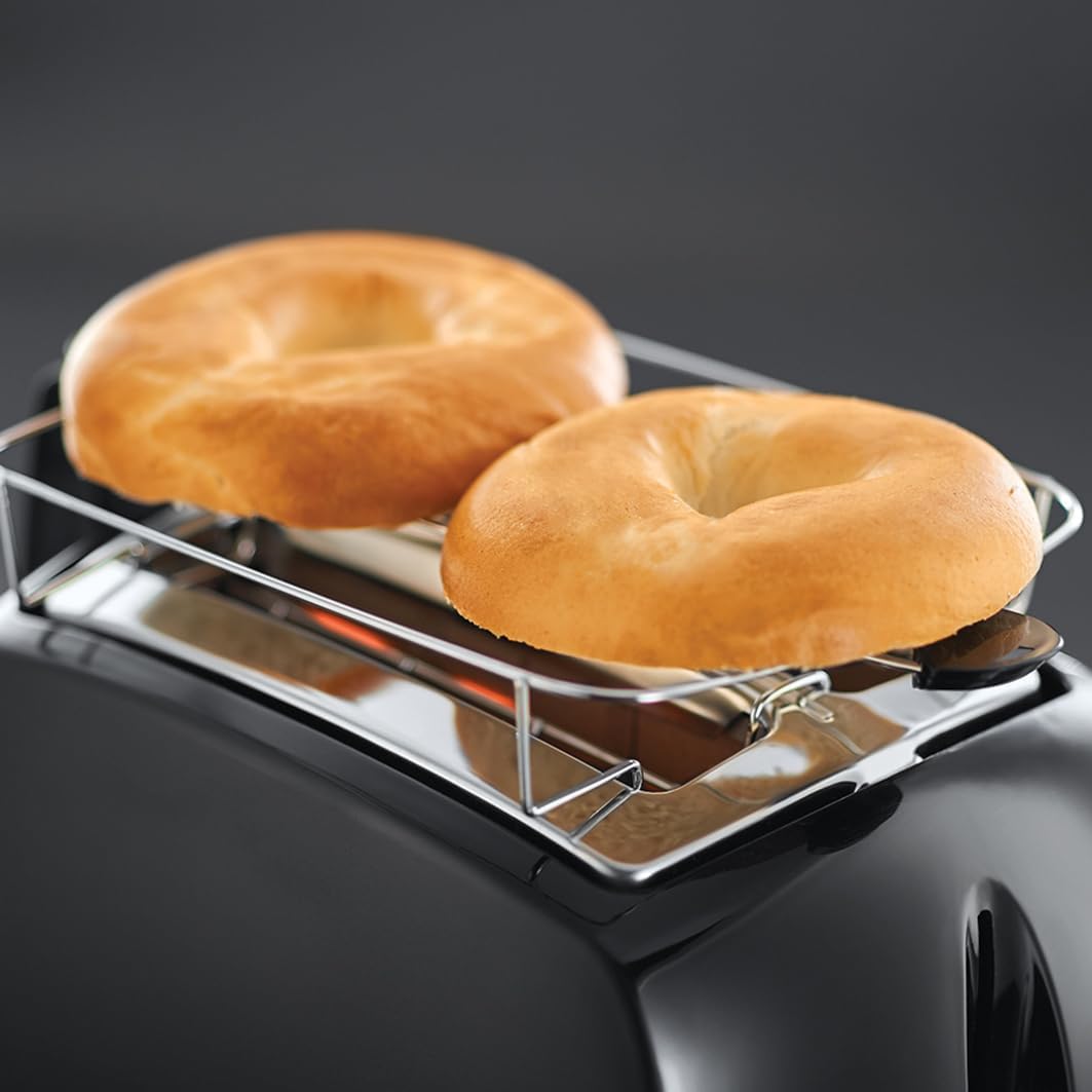 Russell Hobbs Textures Plus Toaster 2 Slice Black | 22601