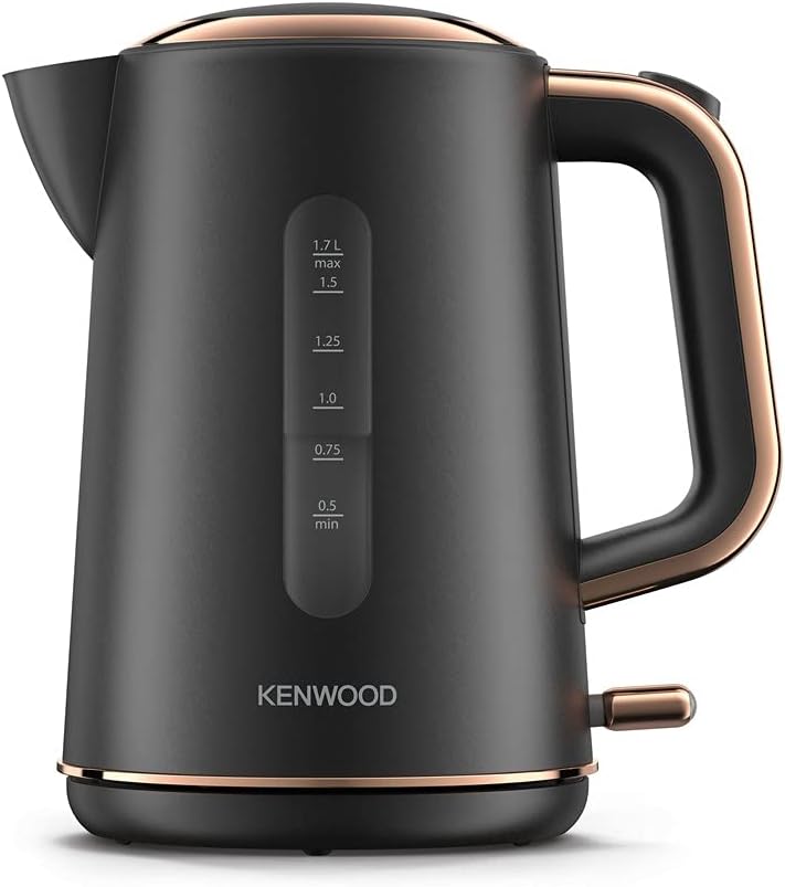 Kenwood Abbey Lux Grey & Rose Gold Kettle | ZJP05.C0DG