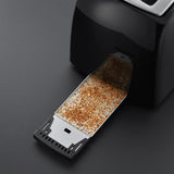 Russell Hobbs Textures Plus Toaster 2 Slice Black | 22601 thumbnail 7