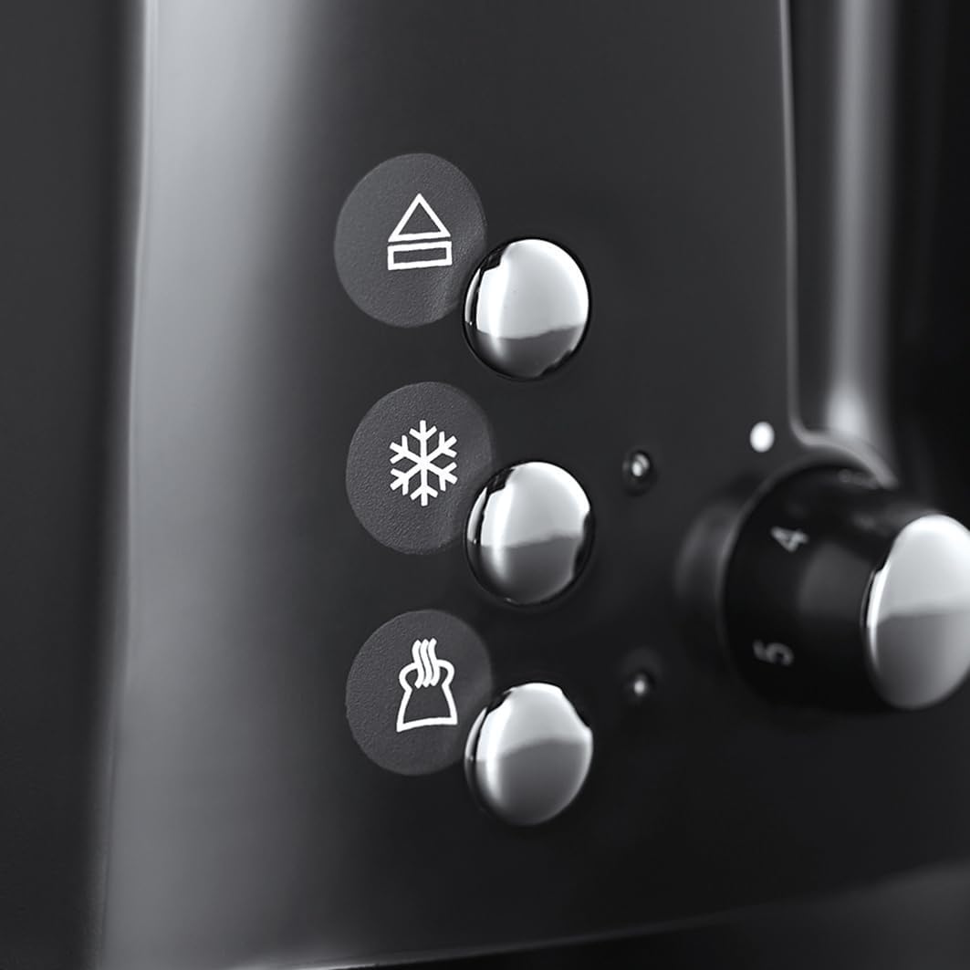 Russell Hobbs Textures Plus Toaster 2 Slice Black | 22601