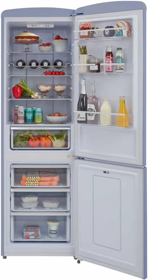CDA Retro 60cm freestanding 60/40 fridge freezer l FlorenceSeaHolly