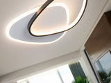 SCHULLER ROMO - FLUSH CEILING LAMP WHITE-BLACK-522867 thumbnail 7