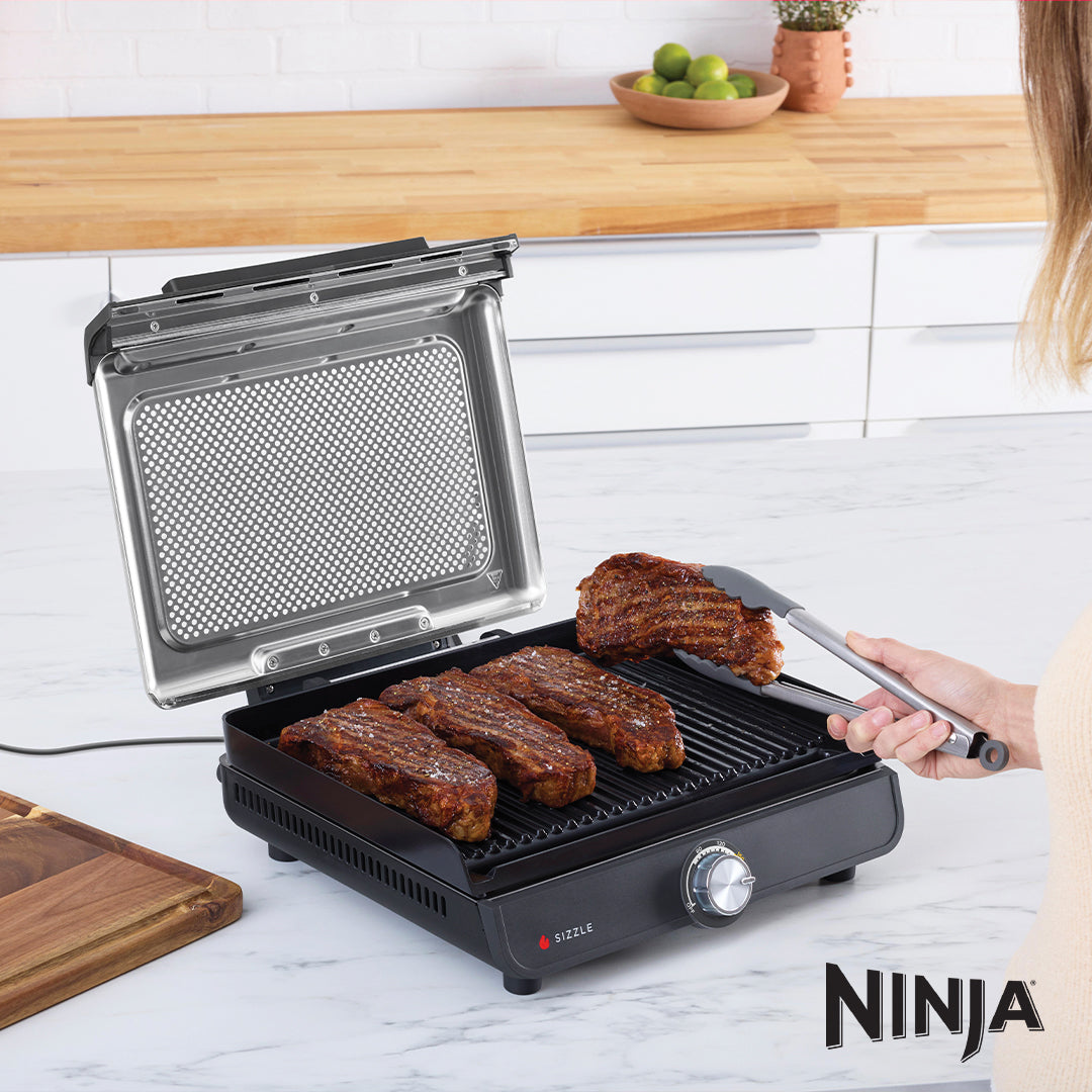 Ninja Sizzle Indoor Grill & Flat Plate | GR101UK